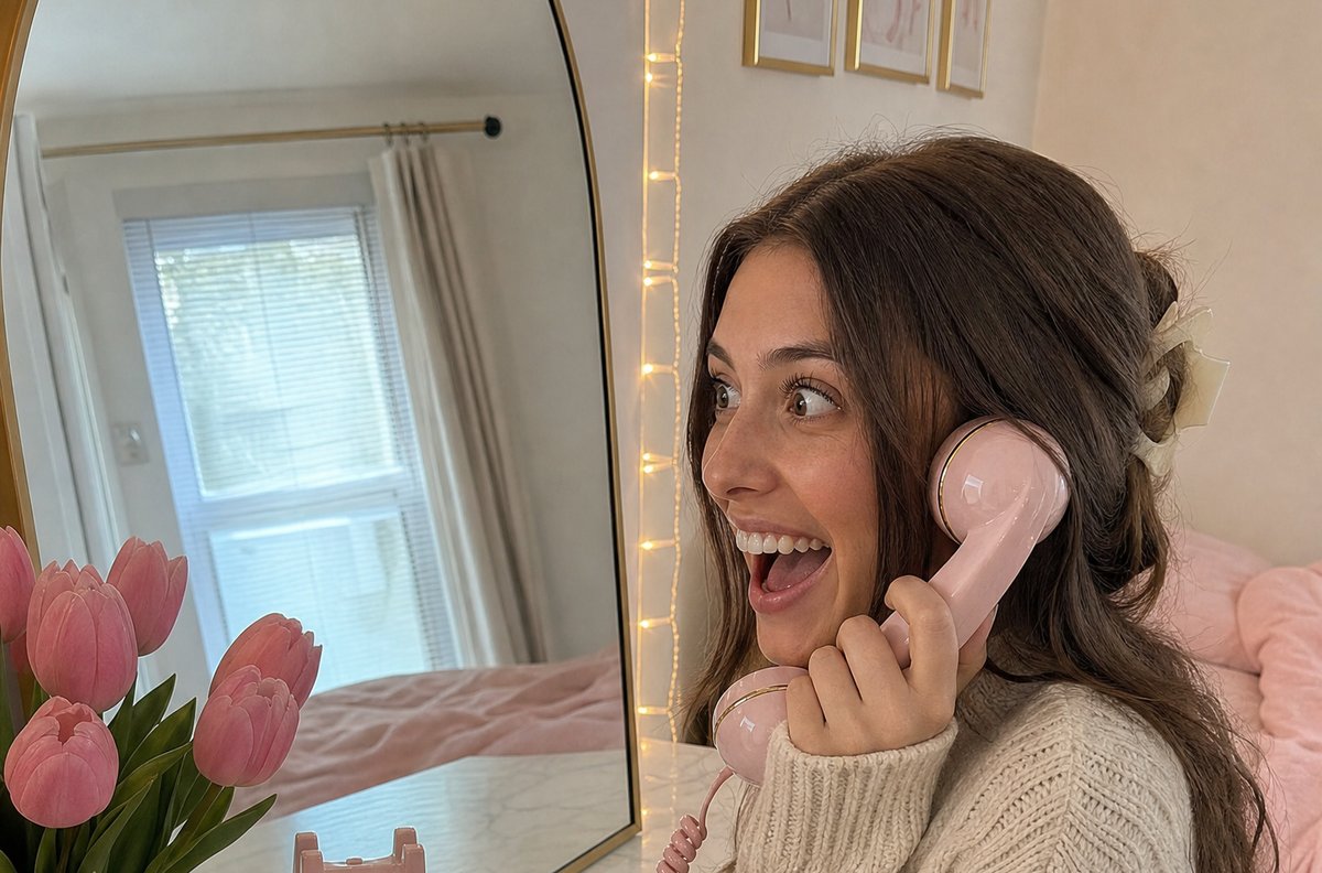 Your phone calls, but make it vintage